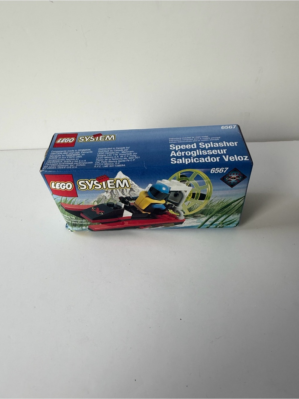 LEGO System (6567)Extreme Team Speed Splasher 1998 Cont. 28 Pcs
